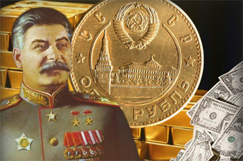 Как Сталин возвращал золото,
присвоенное большевиками и Международными банкирами